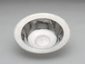 Baptismal Gallery: Baptismal Basin, c. 1756. Creator: Samuel Edwards