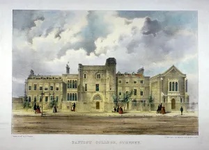 Stepney Prints: Baptist College, Stepney Green, London, c1840. Artist: R Carwright