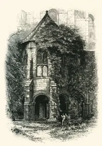Doorway Collection: The Baptistery, Canterbury Cathedral, c1870