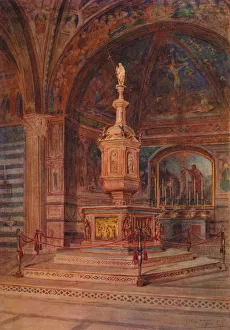 The Baptistery of S. Giovanni, c1900 (1913). Artist: Walter Frederick Roofe Tyndale The Baptistery of S. Giovanni, c1900 (1913). Artist: Walter Frederick Roofe Tyndale