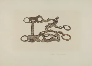 Tack Prints: Bar Bit, 1935 / 1942. Creator: Rose Campbell-Gerke