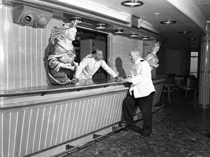 Employee Prints: Bar on board a ship, c1955. Creator: Arthur Charles Kirby Ware