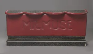 Bar counter from Muse Bar, the home bar of Isaiah Muse, 1970s. Creator: Unknown