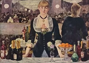 Barmaid Gallery: The Bar at the Folies-Bergere, 1882, (1938). Artist: Edouard Manet
