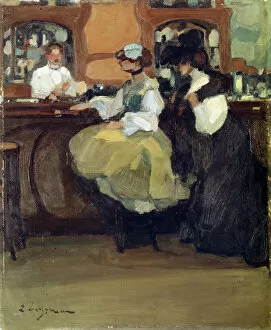 Bar Tabarin, 1905. Artist: Edmond Lempereur