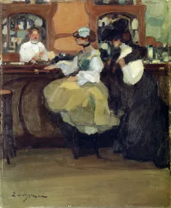 Lempereur Prints: Bar Tabarin, 1905. Artist: Edmond Lempereur