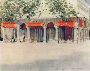 Flora Annie Steel Prints: A Bara Durri at Delhi, 1905. Artist: Mortimer Luddington Menpes