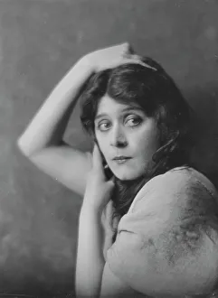 Silent Film Prints: Bara, Theda, Miss, portrait photograph, 1916 Nov. 11. Creator: Arnold Genthe