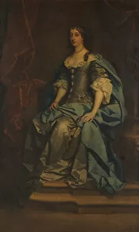 Charles Ii Collection: Barbara Villiers (1640-1709), Duchess of Cleveland. Creator: Workshop of Sir Peter Lely (British)
