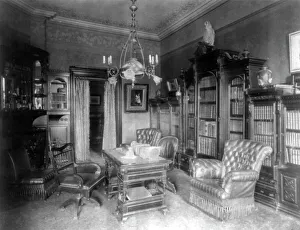 Barber House ('Belmont'), Washington, D.C. 1890s. Creator: Frances Benjamin Johnston. Barber House ('Belmont'), Washington, D.C. 1890s. Creator: Frances Benjamin Johnston