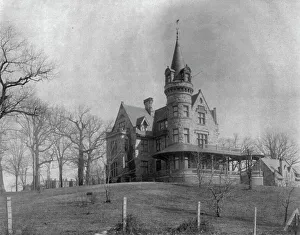 Barber House ('Belmont'), Washington, D.C. 1890s. Creator: Frances Benjamin Johnston. Barber House ('Belmont'), Washington, D.C. 1890s. Creator: Frances Benjamin Johnston