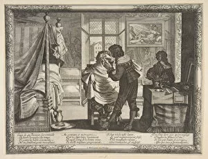 Barber Collection: The Barber (le Barbier), ca. 1632-33. Creator: Abraham Bosse