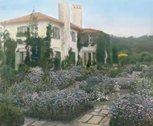 Barberrys, Nelson Doubleday house, Mill Neck, New York, 1921. Creator: Frances Benjamin Johnston. Barberrys, Nelson Doubleday house, Mill Neck, New York, 1921. Creator: Frances Benjamin Johnston