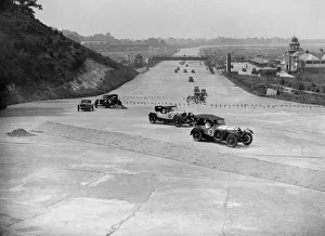 Straight Prints: BARC 6-Hour Race, Brooklands, Surrey, 1929, Artist: Bill Brunell