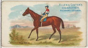 The Bard, from The Worlds Racers series (N32) for Allen & Ginter Cigarettes, 1888