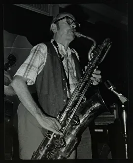 Pepper Prints: Baritone saxophonist Pepper Adams playing at the Red Lion
