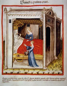 Barley porridge, 14th century. Creator: Unknown