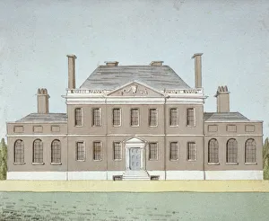 Barn Elms, Barnes, Richmond upon Thames, London, c1820. Artist: J Edwin Oldfield