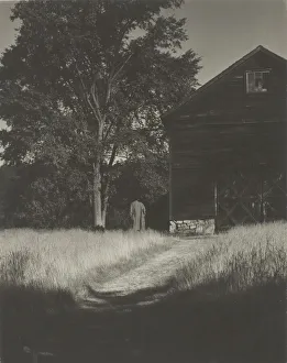 Barn Prints: Barn, Lake George, 1936. Creator: Alfred Stieglitz