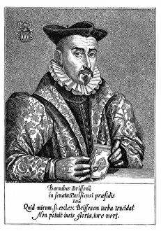Catholic League Collection: Barnabe Brisson, 16th century French philologist and jurist