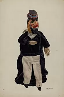 Chris Makrenos Gallery: Barnacle Bill Puppet, c. 1938. Creator: Chris Makrenos