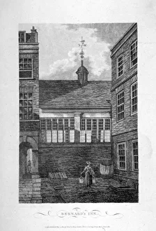 Barnards Inn, City of London, 1804