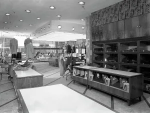 Tailors Shop Prints: Barnsley Co-operative society, mens tailoring department, South Yorkshire, 1960