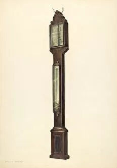 Barometer Collection: Barometer, c. 1937. Creator: William Spiecker