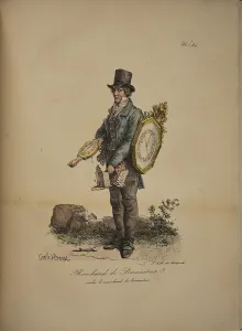 Merchants Prints: Barometer dealer. From the Series Cris de Paris (The Cries of Paris)