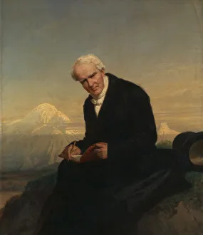 Humboldt Prints: Baron Alexander von Humboldt (1769-1859), 1859. Creator: Julius Schrader