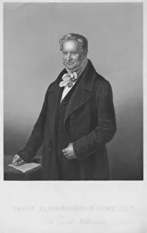 D J Pound Collection: Baron Alexander Von Humboldt, The Great Naturalist, 1850s. Creator: Daniel John Pound