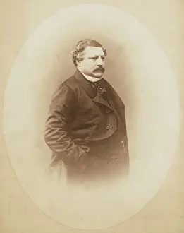 Leon Prints: Baron Brisse, 1855-1859. Creator: Nadar