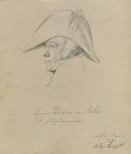 Peter Krafft Prints: Baron Johann von Hiller, 1813. Creator: Johann Peter Krafft