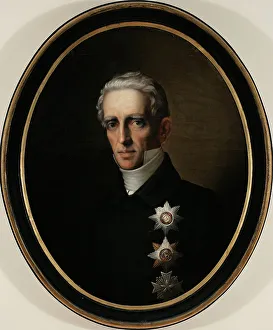 Estonia Prints: Baron Lars Gabriel von Haartman, 1830-1860. Creator: Timoleon von Neff