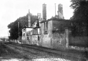 Burned Prints: A Baron, pres de Nanteuil, la villa incendiee d'Alberic Magnard