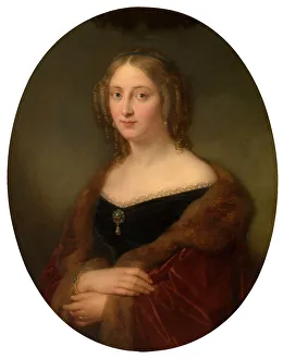 1863 Prints: Baroness Adelaide Vanden Hecke-Baut de Rasmon, 1863. Creator: Nicaise de Keyser