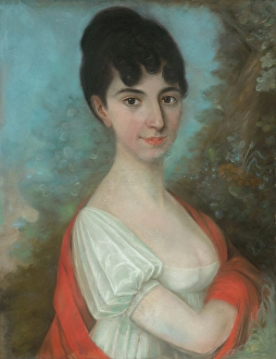 Baroness Antonia Mednyanszka (Portrait of Antonia, Countess of Bolz), around 1805. Creator: Unknown