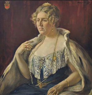 Fair Collection: Baroness Aurore Oxenstierna-Klintberg, 1913. Creator: Hildegard Katerina Thorell