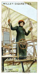 Aviator Prints: Baroness Raymonde Delaroche, first woman to hold pilots licence, 1909