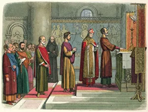 Allegiance Prints: The barons swear to achieve their liberties