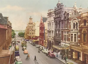 Perth Prints: Barrack Street, c1947. Creator: Unknown