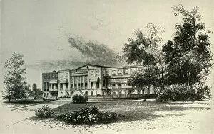 British Government In India Gallery: Barrackpore House, 1856, (1925). Creator: Unknown