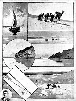 Irrigation Prints: The Barrage of the Nile, 1898. Creator: Unknown