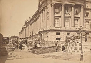 Barricades Gallery: [Barricades pres de Ministere de la Marine et l Hotel Crillon], 1871