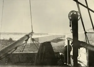Shackleton Prints: The Barrier Edge Breaking Away Four Miles South of Hut Point, c1908, (1909)