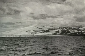 The Barrier and Mount Terror, c1910–1913, (1913). Artist: Herbert Ponting The Barrier and Mount Terror, c1910–1913, (1913). Artist: Herbert Ponting