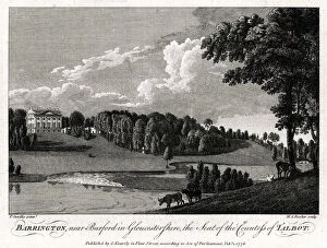 Rooker Gallery: Barrington, near Burford in Gloucestershire, the Seat of the Countess of Talbot, 1776