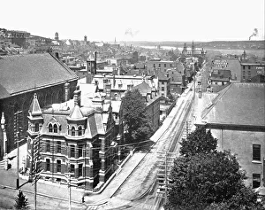 Nova Scotia Prints: Barrington Street, Halifax, Nova Scotia, Canada, c1900. Creator: Unknown