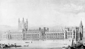 Victorian Gothic Prints: One of Barrys design for the new Houses of Parliament