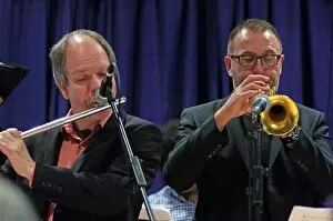 Bart Collection: Bart Platteau and E Hammes, Watermill Jazz Club, Dorking, Surrey, 2015. Artist: Brian O Connor